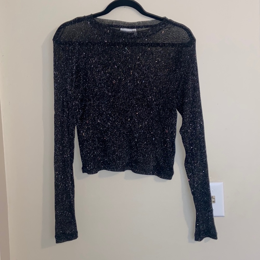 ASOS see through black top